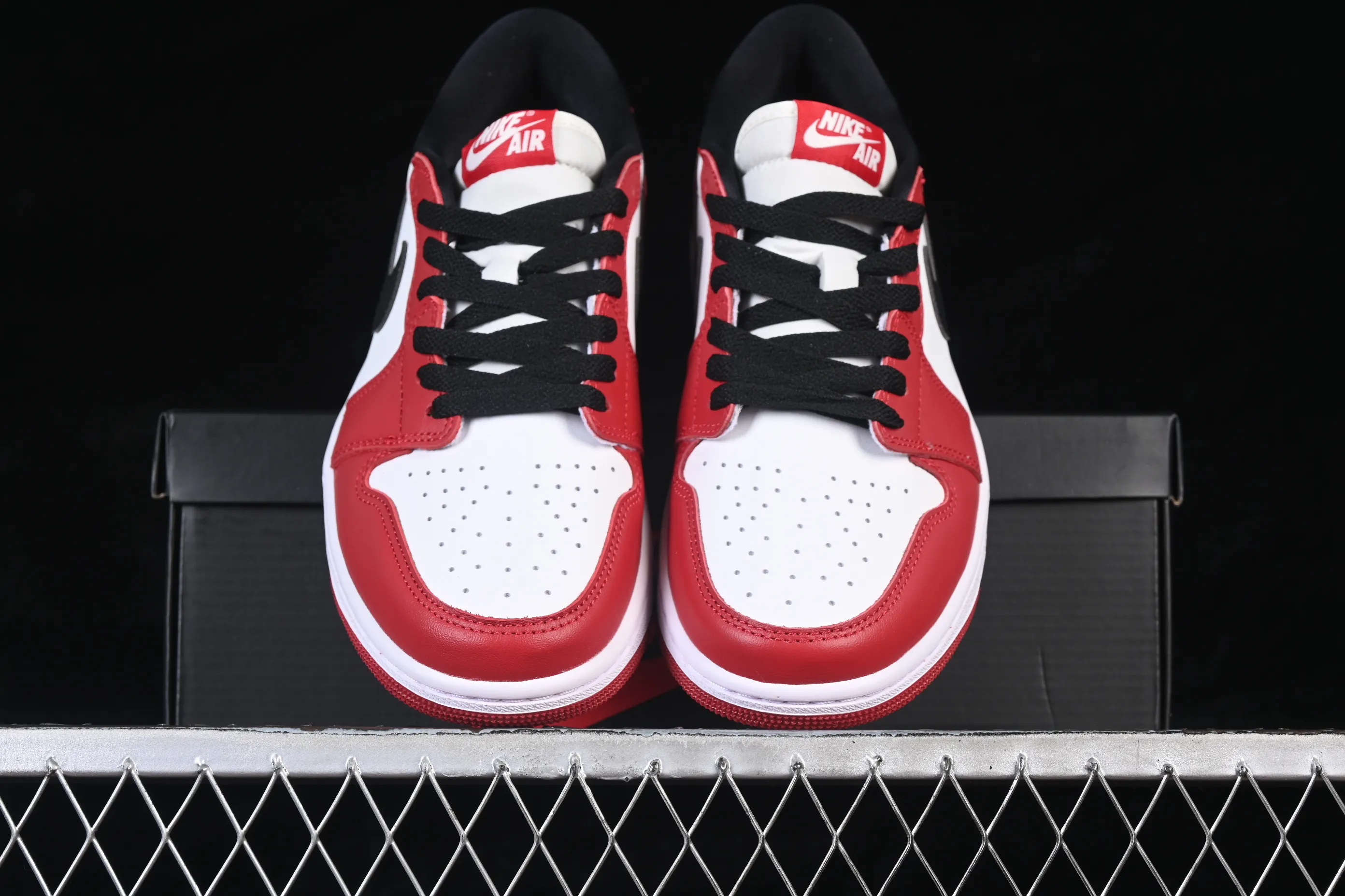 All categories Air Jordan Jordan series basketball shoes Air Jordan 1 Low G version pure original Air Jordan 1 Low OG AJ1 Joe 1 white red black hook low-top casual sneakers HQ6998-600